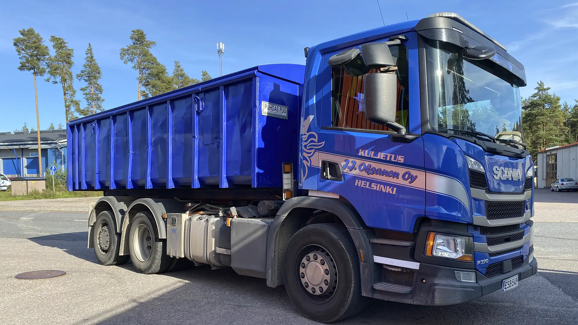 Vaihtolavat rakennustyömaille