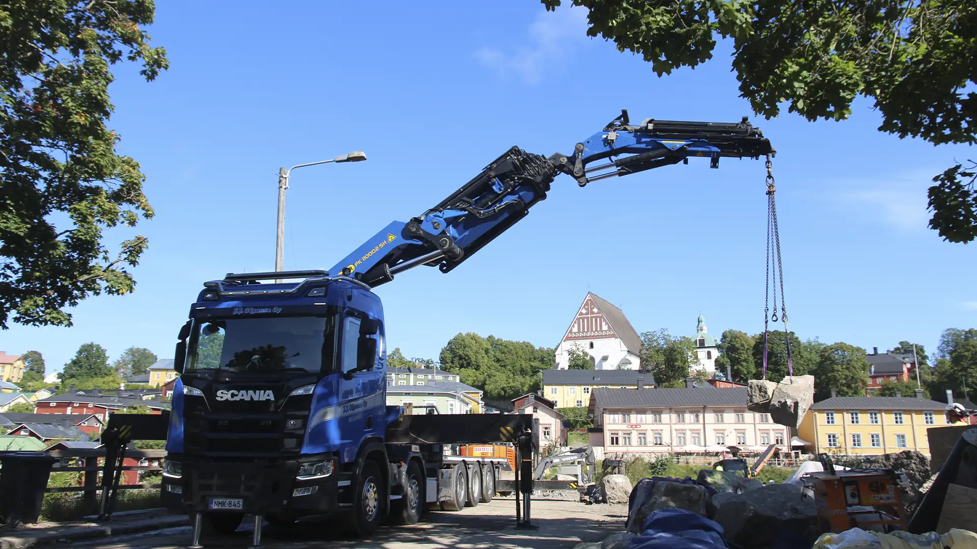 Ympäristöystävälliset ratkaisut työmaille