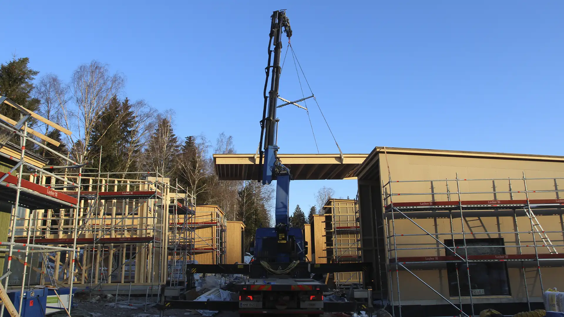 Nostopalvelut työmaille